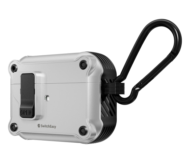 SwitchEasy Rugged Shield Case do AirPods Pro 1/2 (satin gray) - 1415966 - zdjęcie 2